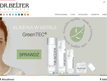 Tablet Screenshot of belter.pl